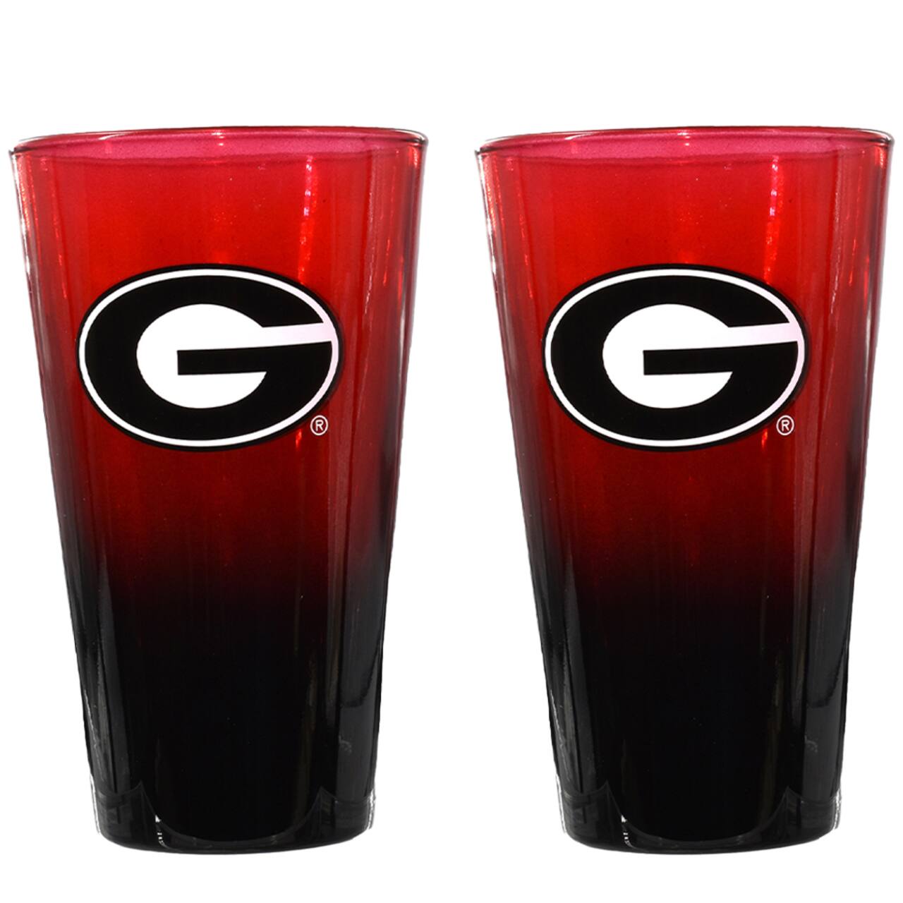 The Memory Company 16oz. NCAA Ombre Pint Glasses, 2ct.